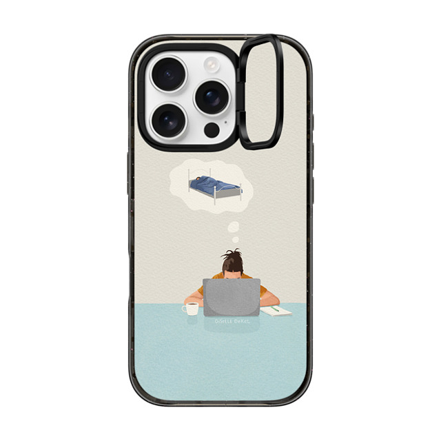 Giselle Dekel x CASETiFY iPhone 16 Pro Case Fine Art,Portraiture Black インパクトリングスタンドケース MagSafe対応 Dreaming of Bed Mother's Day Giselle Dekel x CASETiFY iPhone 16 Pro Case Fine Art,Portraiture Black インパクトリングスタンドケース MagSafe対応 Dreaming of Bed Mother's Day