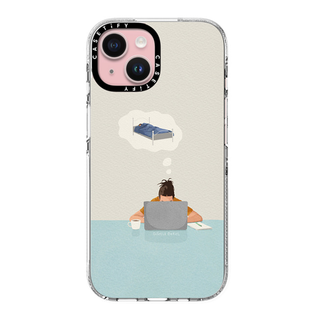 Giselle Dekel x CASETiFY iPhone 15 Case Fine Art,Portraiture Clear Clear Case MagSafe Compatible Dreaming of Bed Mother's Day Giselle Dekel x CASETiFY iPhone 15 Case Fine Art,Portraiture Clear Clear Case MagSafe Compatible Dreaming of Bed Mother's Day