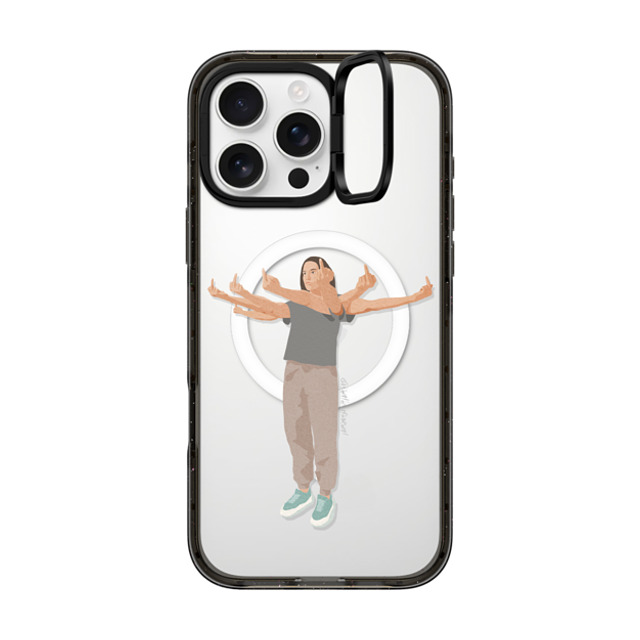 Giselle Dekel x CASETiFY iPhone 16 Pro Max Case Fine Art,Portraiture Black インパクトリングスタンドケース MagSafe対応 Had Enough Back to School Giselle Dekel x CASETiFY iPhone 16 Pro Max Case Fine Art,Portraiture Black インパクトリングスタンドケース MagSafe対応 Had Enough Back to School