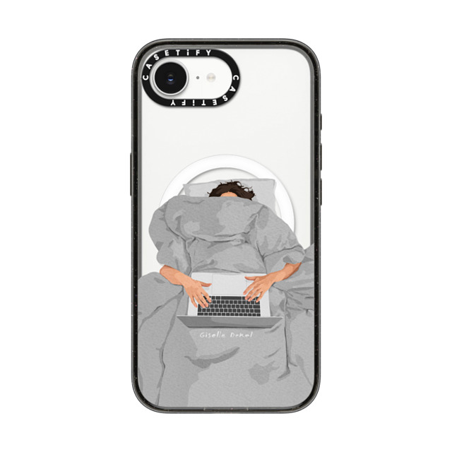 Giselle Dekel x CASETiFY iPhone 16e Case Fine Art,Portraiture Black Impact Case MagSafe Compatible Last Email Back to School Giselle Dekel x CASETiFY iPhone 16e Case Fine Art,Portraiture Black Impact Case MagSafe Compatible Last Email Back to School