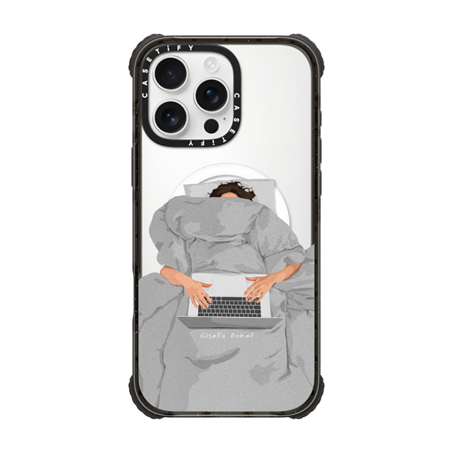 Giselle Dekel x CASETiFY iPhone 16 Pro Max ケース Fine Art,Portraiture ブラック ウルトラ インパクトケース MagSafe 対応 Last Email Father's Day Giselle Dekel x CASETiFY iPhone 16 Pro Max ケース Fine Art,Portraiture ブラック ウルトラ インパクトケース MagSafe 対応 Last Email Father's Day