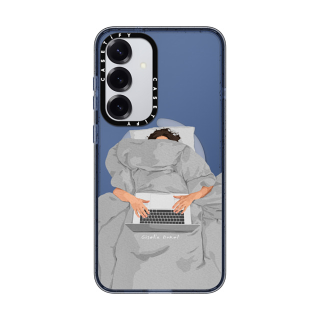 Giselle Dekel x CASETiFY Galaxy S25+ Case Fine Art,Portraiture Classic Blue Impact Magnetic Case Last Email Giselle Dekel x CASETiFY Galaxy S25+ Case Fine Art,Portraiture Classic Blue Impact Magnetic Case Last Email