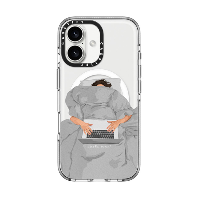 Giselle Dekel x CASETiFY iPhone 16 ケース クリア クリア ケース MagSafe対応 Last Email