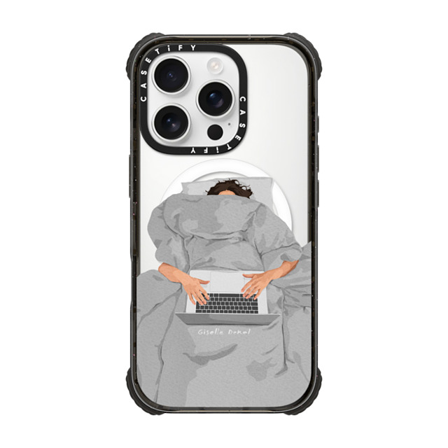 Giselle Dekel x CASETiFY iPhone 16 Pro Case Fine Art,Portraiture Black ウルトラ インパクトケース MagSafe 対応 Last Email Back to School Giselle Dekel x CASETiFY iPhone 16 Pro Case Fine Art,Portraiture Black ウルトラ インパクトケース MagSafe 対応 Last Email Back to School