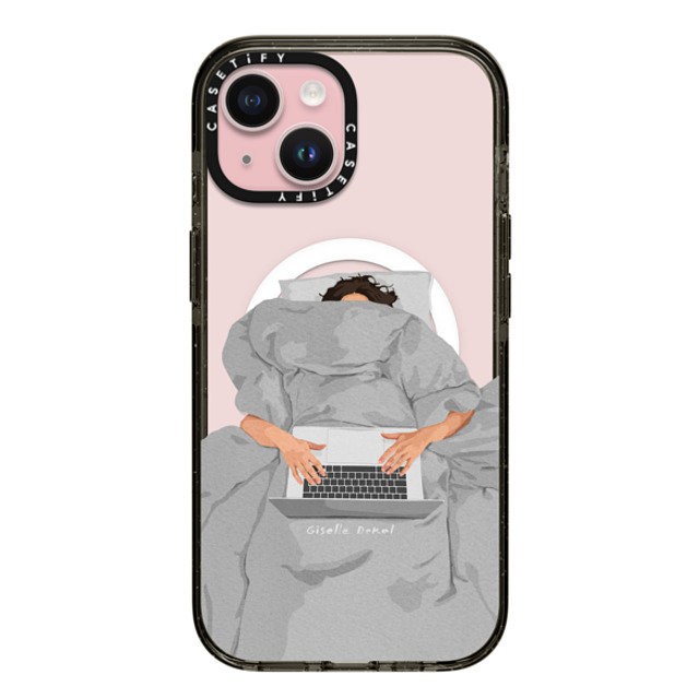 Giselle Dekel x CASETiFY iPhone 15 Case Fine Art,Portraiture Black Impact Case MagSafe Compatible Last Email Back to School Giselle Dekel x CASETiFY iPhone 15 Case Fine Art,Portraiture Black Impact Case MagSafe Compatible Last Email Back to School