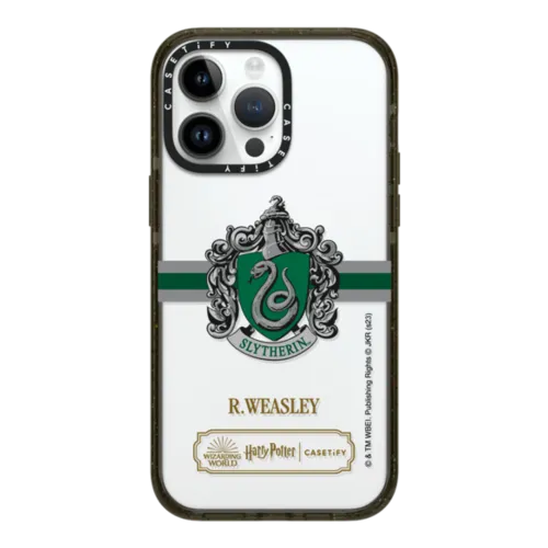 iPhone 14 Pro Max - Custom Slytherin Mascot Case
