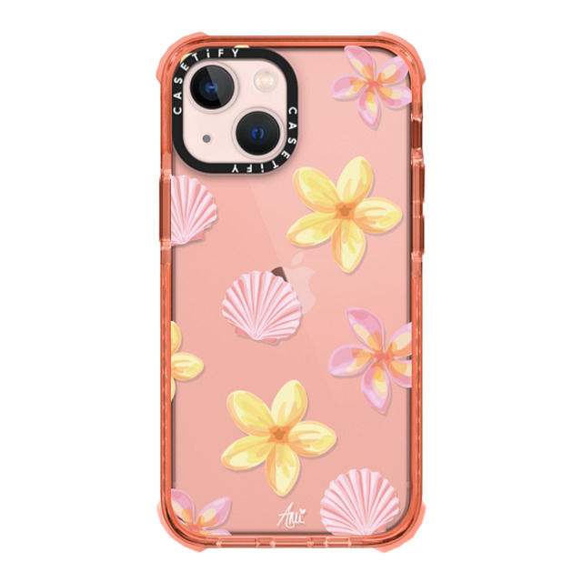 CASETiFY iPhone 13 Mini Case Peach ウルトラインパクトケース Tropical Holibob ami charlize Mother's Day CASETiFY iPhone 13 Mini Case Peach ウルトラインパクトケース Tropical Holibob ami charlize Mother's Day