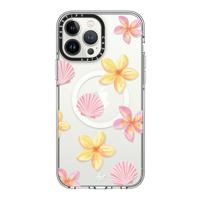 CASETiFY iPhone 13 Pro Max Case Clear Clear Case MagSafe Compatible Tropical Holibob ami charlize Mother's Day CASETiFY iPhone 13 Pro Max Case Clear Clear Case MagSafe Compatible Tropical Holibob ami charlize Mother's Day
