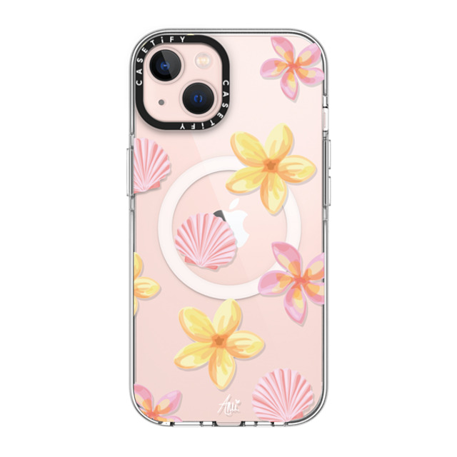 CASETiFY iPhone 13 ケース クリア クリア ケース MagSafe対応 Tropical Holibob ami charlize Father's Day CASETiFY iPhone 13 ケース クリア クリア ケース MagSafe対応 Tropical Holibob ami charlize Father's Day