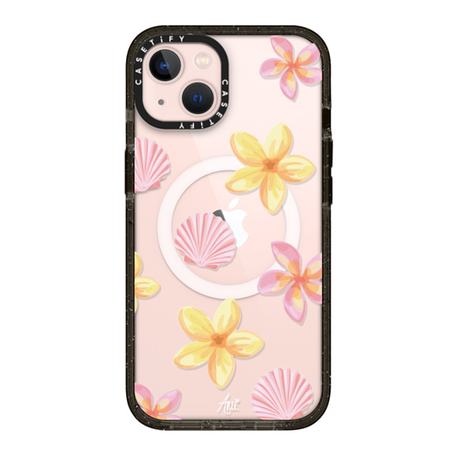 CASETiFY iPhone 13 ケース ブラック インパクトケース MagSafe対応 Tropical Holibob ami charlize Father's Day CASETiFY iPhone 13 ケース ブラック インパクトケース MagSafe対応 Tropical Holibob ami charlize Father's Day