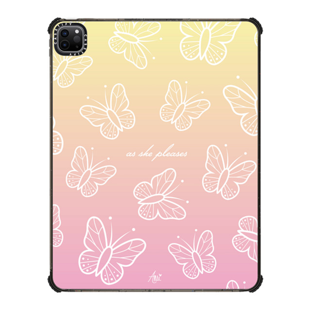 "CASETiFY iPad Pro 12.9" (第5/6世代) Black iPad インパクト ケース As She Pleases ami charlize Mother's Day" "CASETiFY iPad Pro 12.9" (第5/6世代) Black iPad インパクト ケース As She Pleases ami charlize Mother's Day"