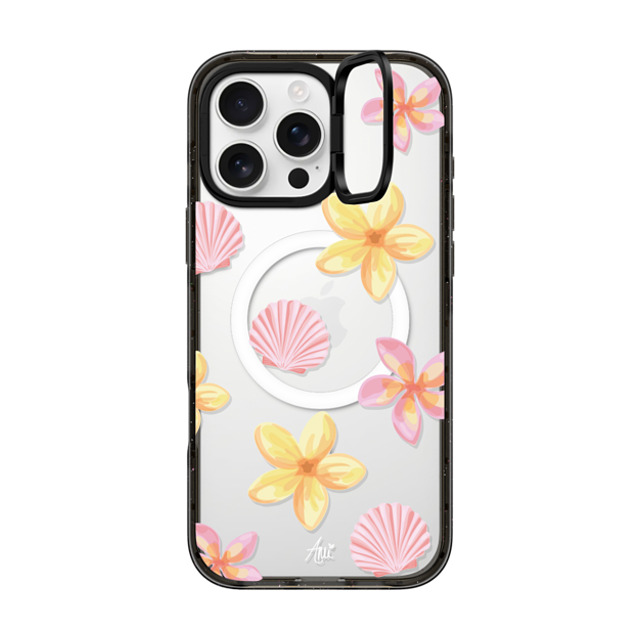 CASETiFY iPhone 16 Pro Max ケース ブラック インパクトリングスタンドケース MagSafe対応 Tropical Holibob ami charlize Father's Day CASETiFY iPhone 16 Pro Max ケース ブラック インパクトリングスタンドケース MagSafe対応 Tropical Holibob ami charlize Father's Day