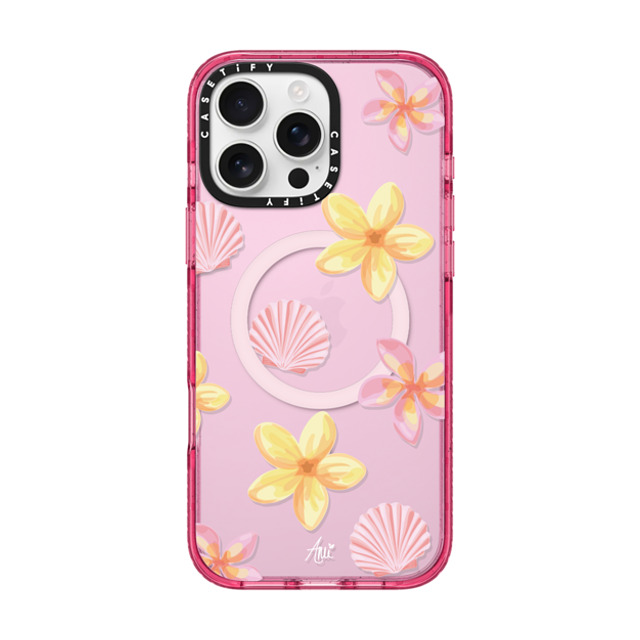 CASETiFY iPhone 16 Pro Max Case Pink Fizz Impact Case MagSafe Compatible Tropical Holibob ami charlize Father's Day CASETiFY iPhone 16 Pro Max Case Pink Fizz Impact Case MagSafe Compatible Tropical Holibob ami charlize Father's Day