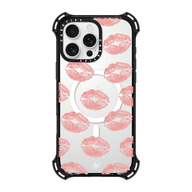 CASETiFY iPhone 16 Pro Max Case Black バウンスケース Ami's Kiss ami charlize CASETiFY iPhone 16 Pro Max Case Black バウンスケース Ami's Kiss ami charlize