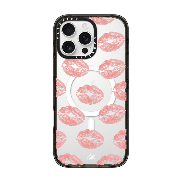 CASETiFY iPhone 16 Pro Max Case Black インパクトケース MagSafe対応 Ami's Kiss ami charlize Father's Day CASETiFY iPhone 16 Pro Max Case Black インパクトケース MagSafe対応 Ami's Kiss ami charlize Father's Day