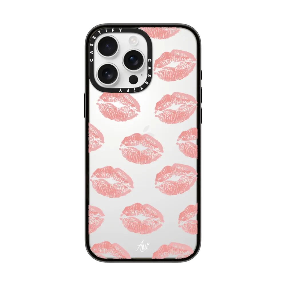 Compact iPhone 16 Pro Max Case - Ami's Kiss