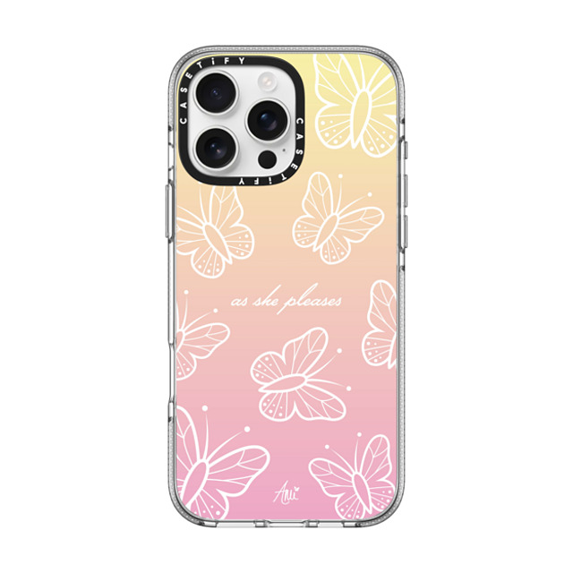 CASETiFY iPhone 16 Pro Max Case Clear Clear Case MagSafe Compatible As She Pleases ami charlize CASETiFY iPhone 16 Pro Max Case Clear Clear Case MagSafe Compatible As She Pleases ami charlize