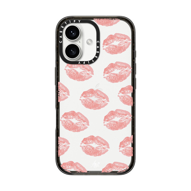 CASETiFY iPhone 16 Case Black インパクトケース Ami's Kiss ami charlize Mother's Day CASETiFY iPhone 16 Case Black インパクトケース Ami's Kiss ami charlize Mother's Day