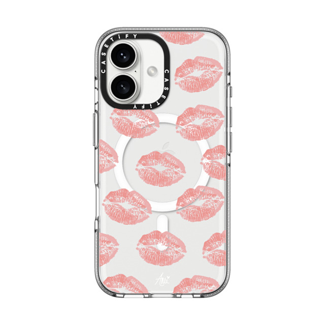 CASETiFY iPhone 16 Case Clear Clear Case MagSafe Compatible Ami's Kiss ami charlize Father's Day CASETiFY iPhone 16 Case Clear Clear Case MagSafe Compatible Ami's Kiss ami charlize Father's Day