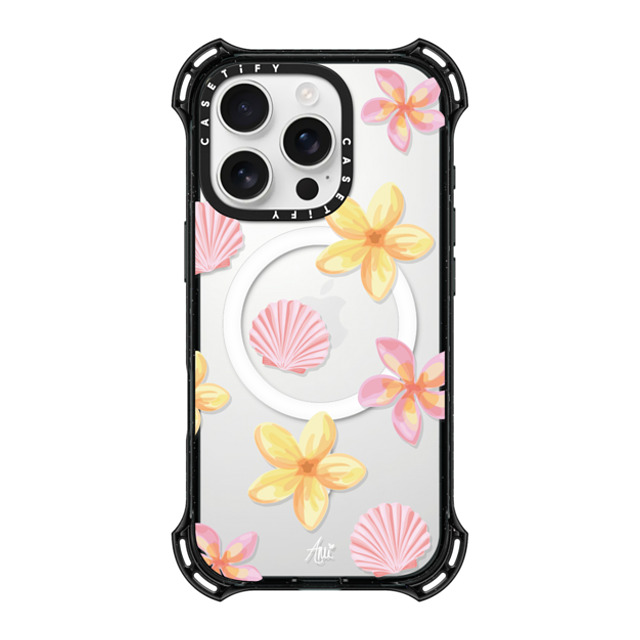 CASETiFY iPhone 16 Pro Case ブラック バウンスケース Tropical Holibob ami charlize Mother's Day CASETiFY iPhone 16 Pro Case ブラック バウンスケース Tropical Holibob ami charlize Mother's Day