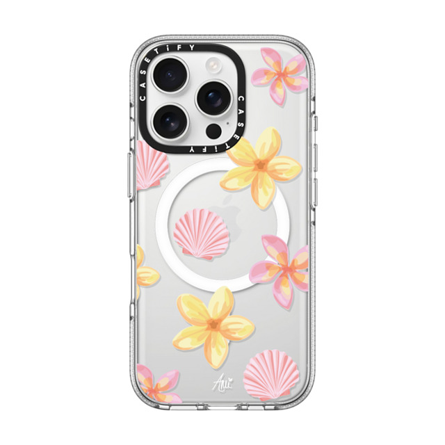 CASETiFY iPhone 16 Pro ケース クリア クリア ケース MagSafe対応 Tropical Holibob ami charlize Father's Day CASETiFY iPhone 16 Pro ケース クリア クリア ケース MagSafe対応 Tropical Holibob ami charlize Father's Day