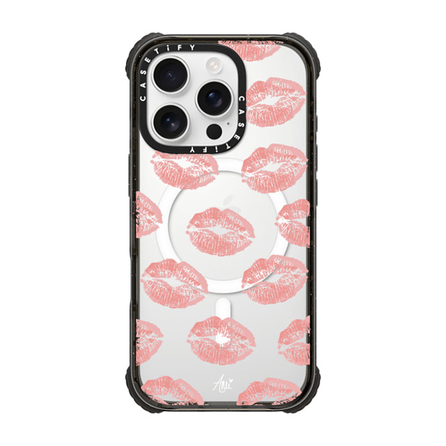 CASETiFY iPhone 16 Pro Case Black ウルトラ インパクトケース MagSafe 対応 Ami's Kiss ami charlize Father's Day CASETiFY iPhone 16 Pro Case Black ウルトラ インパクトケース MagSafe 対応 Ami's Kiss ami charlize Father's Day