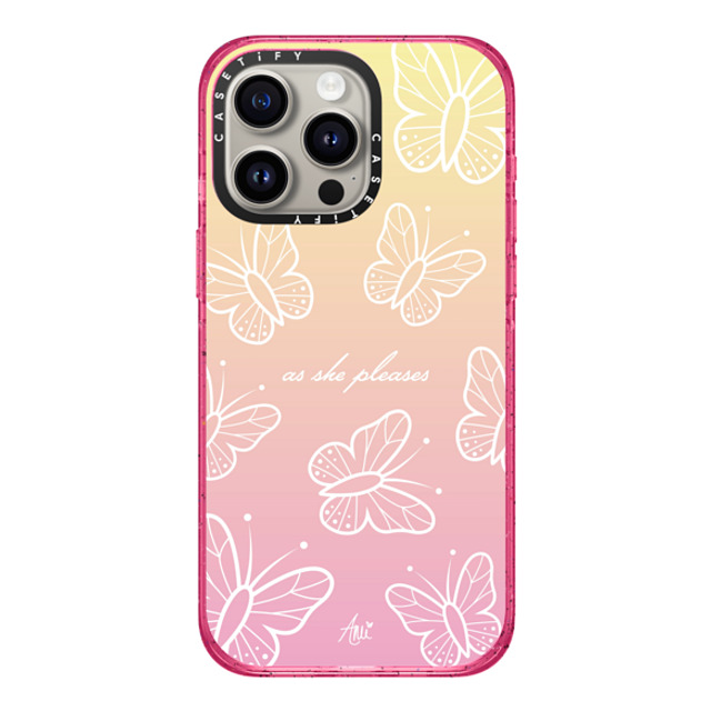 CASETiFY iPhone 15 Pro Max Case Pink Fizz Impact Case MagSafe Compatible As She Pleases ami charlize Mother's Day CASETiFY iPhone 15 Pro Max Case Pink Fizz Impact Case MagSafe Compatible As She Pleases ami charlize Mother's Day