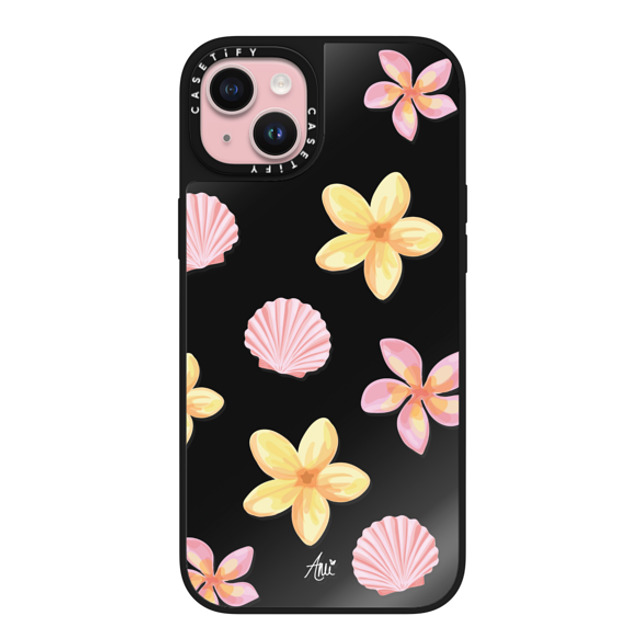 CASETiFY iPhone 15 Plus Case Black on Black ミラーケース MagSafe対応 Tropical Holibob ami charlize Father's Day CASETiFY iPhone 15 Plus Case Black on Black ミラーケース MagSafe対応 Tropical Holibob ami charlize Father's Day
