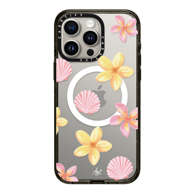 CASETiFY iPhone 15 Pro Max ケース ブラック インパクトケース MagSafe対応 Tropical Holibob ami charlize Father's Day CASETiFY iPhone 15 Pro Max ケース ブラック インパクトケース MagSafe対応 Tropical Holibob ami charlize Father's Day