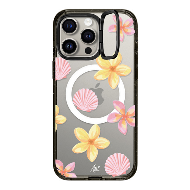 CASETiFY iPhone 15 Pro Max ケース ブラック インパクトリングスタンドケース MagSafe対応 Tropical Holibob ami charlize Back to School CASETiFY iPhone 15 Pro Max ケース ブラック インパクトリングスタンドケース MagSafe対応 Tropical Holibob ami charlize Back to School