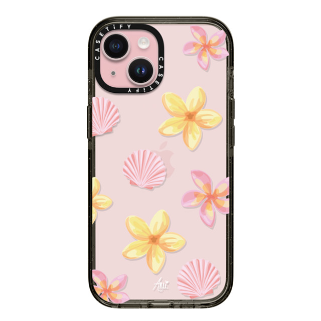 CASETiFY iPhone 15 Case Black Impact Case Tropical Holibob ami charlize CASETiFY iPhone 15 Case Black Impact Case Tropical Holibob ami charlize