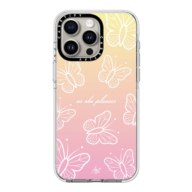 CASETiFY iPhone 15 Pro Max Case Clear Clear Case MagSafe Compatible As She Pleases ami charlize CASETiFY iPhone 15 Pro Max Case Clear Clear Case MagSafe Compatible As She Pleases ami charlize