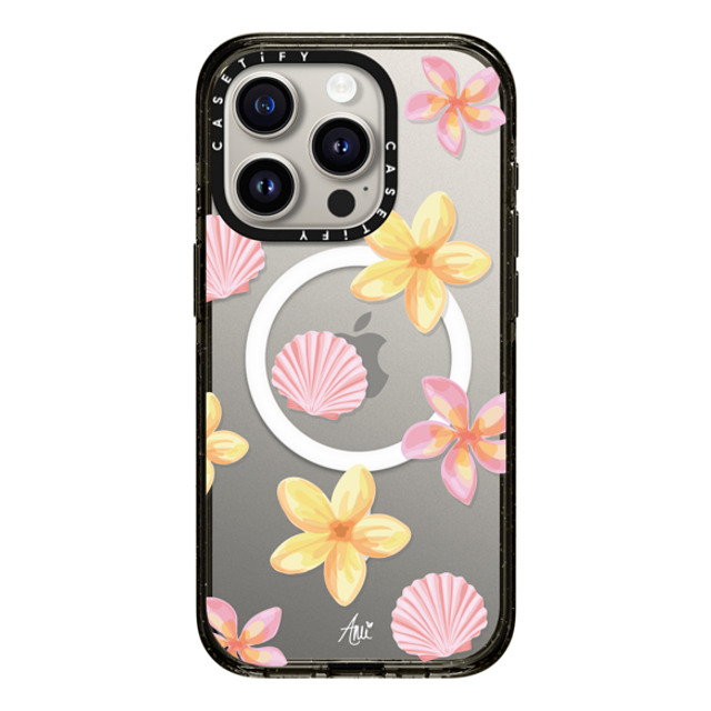 CASETiFY iPhone 15 Pro ケース ブラック インパクトケース MagSafe対応 Tropical Holibob ami charlize Father's Day CASETiFY iPhone 15 Pro ケース ブラック インパクトケース MagSafe対応 Tropical Holibob ami charlize Father's Day