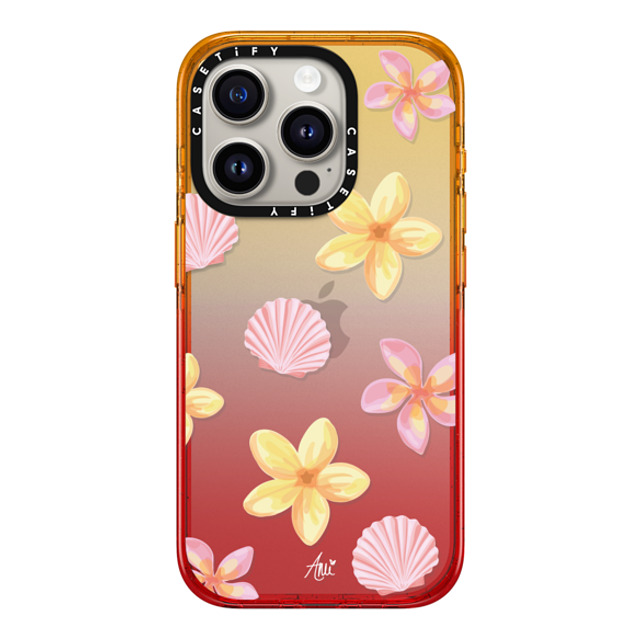 CASETiFY iPhone 15 Pro ケース Peach Haze インパクトケース Tropical Holibob ami charlize Father's Day CASETiFY iPhone 15 Pro ケース Peach Haze インパクトケース Tropical Holibob ami charlize Father's Day