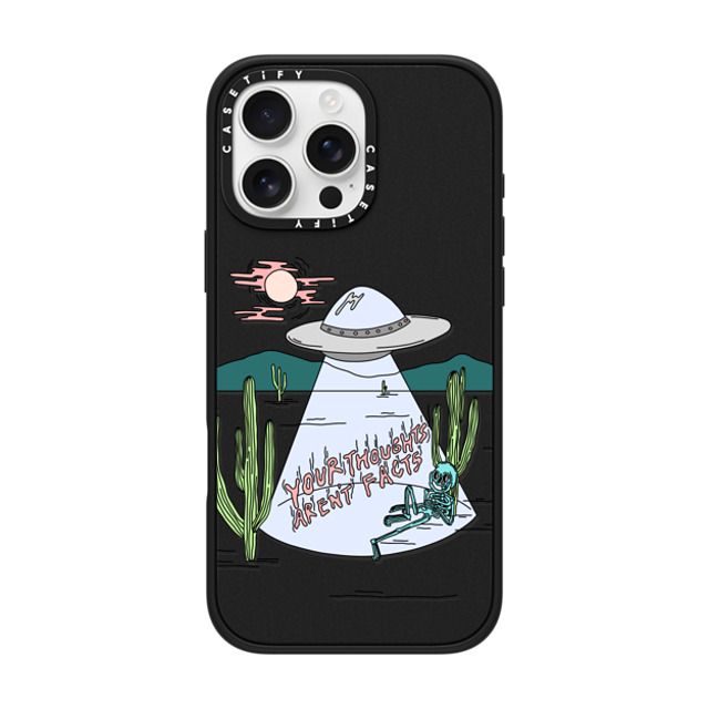 Emma Atterbury x CASETiFY iPhone 16 Pro Max ケース Surrealism,Weird マットブラック インパクトケース MagSafe対応 Your Thoughts by Emma Atterbury Back to School Emma Atterbury x CASETiFY iPhone 16 Pro Max ケース Surrealism,Weird マットブラック インパクトケース MagSafe対応 Your Thoughts by Emma Atterbury Back to School