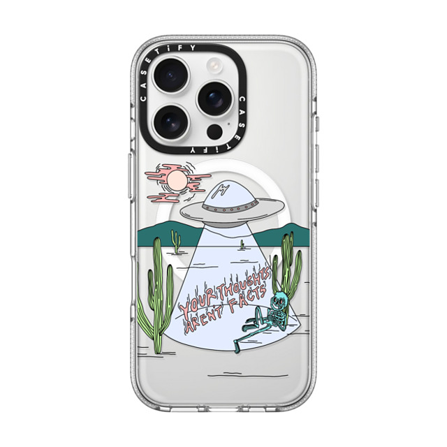 Emma Atterbury x CASETiFY iPhone 16 Pro Case Surrealism,Weird クリア クリア ケース MagSafe対応 Your Thoughts by Emma Atterbury Back to School Emma Atterbury x CASETiFY iPhone 16 Pro Case Surrealism,Weird クリア クリア ケース MagSafe対応 Your Thoughts by Emma Atterbury Back to School
