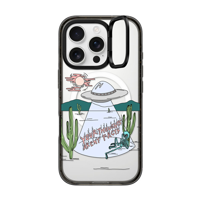 Emma Atterbury x CASETiFY iPhone 16 Pro Case Surrealism,Weird Black インパクトリングスタンドケース MagSafe対応 Your Thoughts by Emma Atterbury Back to School Emma Atterbury x CASETiFY iPhone 16 Pro Case Surrealism,Weird Black インパクトリングスタンドケース MagSafe対応 Your Thoughts by Emma Atterbury Back to School