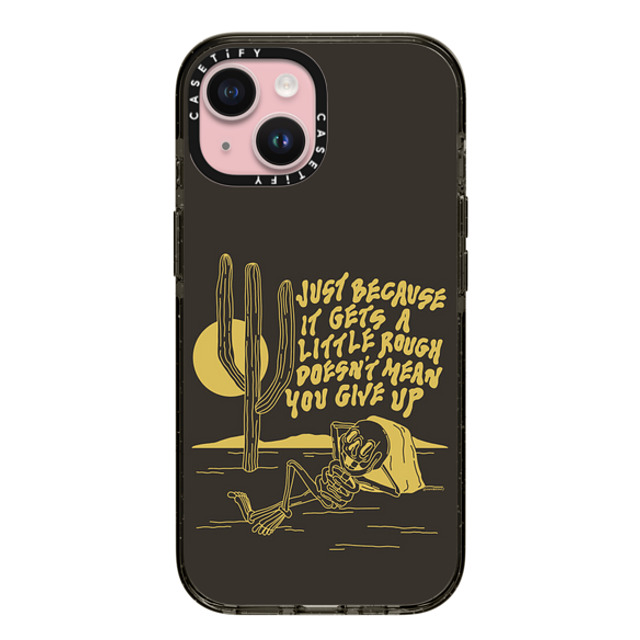 Emma Atterbury x CASETiFY iPhone 15 Case Surrealism,Weird Black Impact Case MagSafe Compatible Just Because by Emma Atterbury Back to School Emma Atterbury x CASETiFY iPhone 15 Case Surrealism,Weird Black Impact Case MagSafe Compatible Just Because by Emma Atterbury Back to School