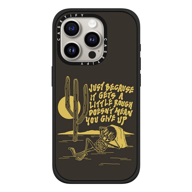 Emma Atterbury x CASETiFY iPhone 15 Pro Case Surrealism,Weird Matte Black Impact Case MagSafe Compatible Just Because by Emma Atterbury Back to School Emma Atterbury x CASETiFY iPhone 15 Pro Case Surrealism,Weird Matte Black Impact Case MagSafe Compatible Just Because by Emma Atterbury Back to School