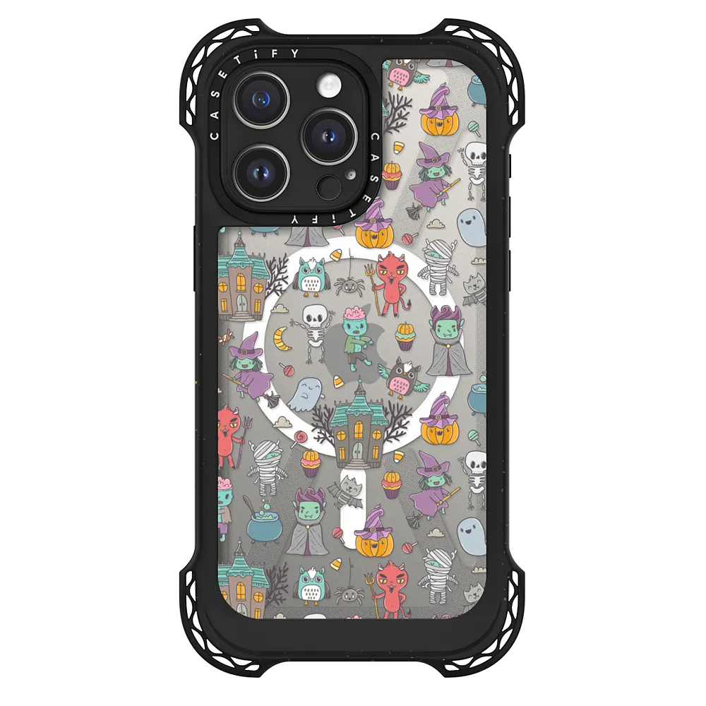 Witchy Halloween Pattern AirPod Cases