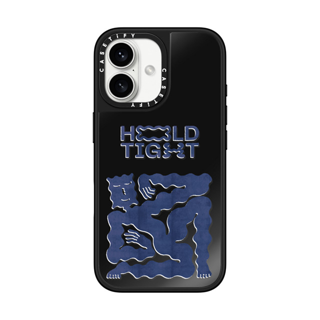 Alex Khabbazi x CASETiFY iPhone 16 Case Black on Black ミラーケース MagSafe対応 HOLD TIGHT Alex Khabbazi x CASETiFY iPhone 16 Case Black on Black ミラーケース MagSafe対応 HOLD TIGHT