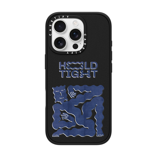 Alex Khabbazi x CASETiFY iPhone 16 Pro ケース Quote,Abstract マットブラック インパクトケース MagSafe対応 HOLD TIGHT Father's Day Alex Khabbazi x CASETiFY iPhone 16 Pro ケース Quote,Abstract マットブラック インパクトケース MagSafe対応 HOLD TIGHT Father's Day