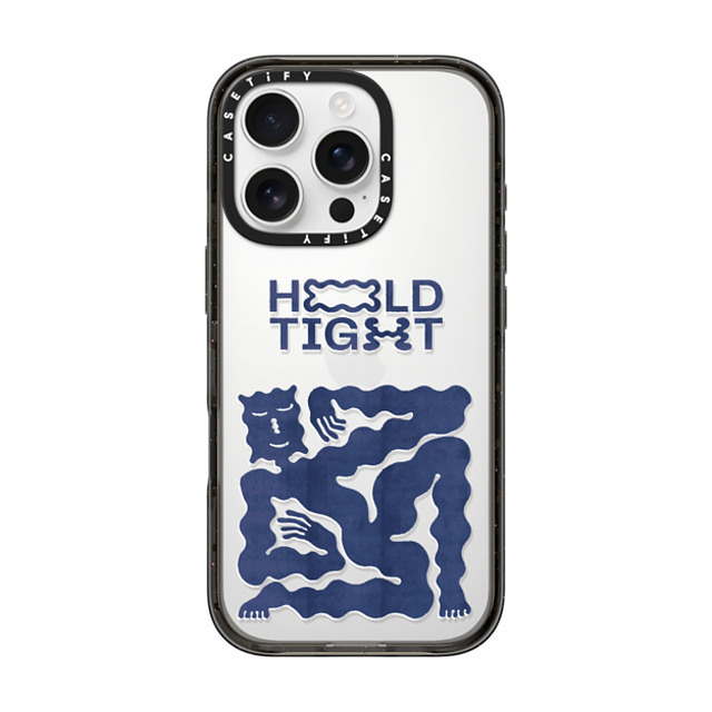 Alex Khabbazi x CASETiFY iPhone 16 Pro Case Quote,Abstract Black Impact Case HOLD TIGHT Mother's Day Alex Khabbazi x CASETiFY iPhone 16 Pro Case Quote,Abstract Black Impact Case HOLD TIGHT Mother's Day