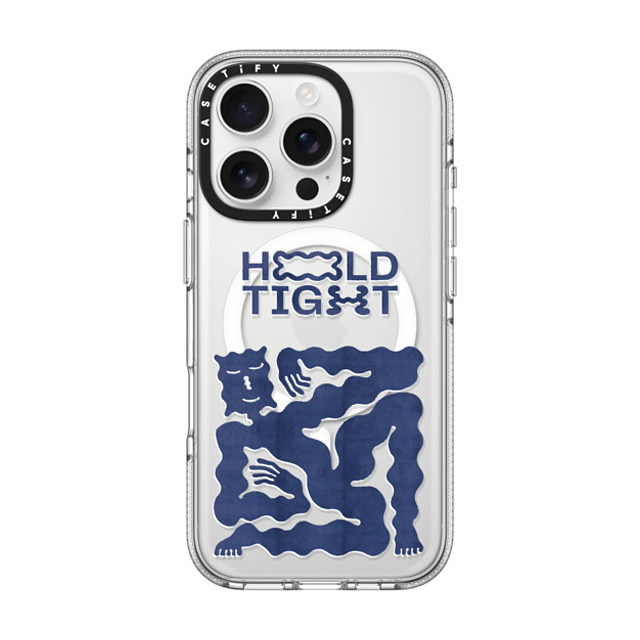 Alex Khabbazi x CASETiFY iPhone 16 Pro Case Quote,Abstract Clear Clear Case MagSafe Compatible HOLD TIGHT Mother's Day Alex Khabbazi x CASETiFY iPhone 16 Pro Case Quote,Abstract Clear Clear Case MagSafe Compatible HOLD TIGHT Mother's Day