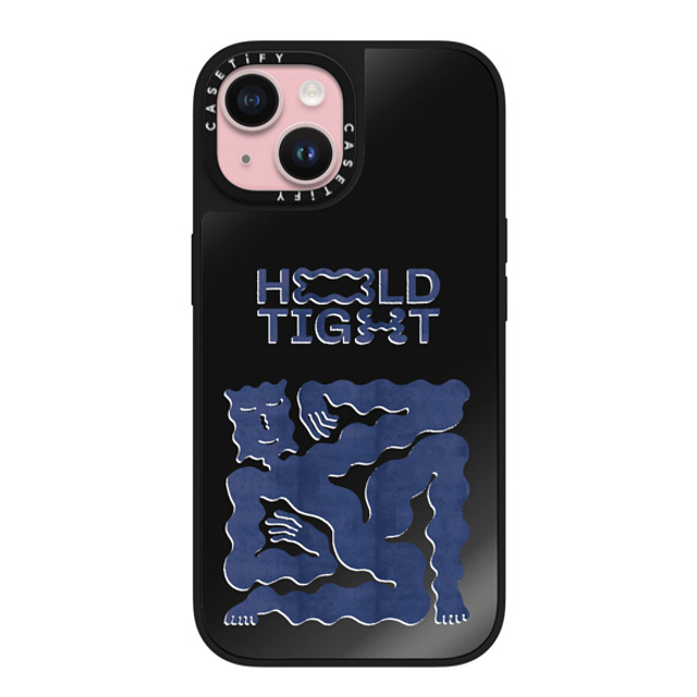 Alex Khabbazi x CASETiFY iPhone 15 ケース Quote,Abstract Black on Black ミラーケース MagSafe対応 HOLD TIGHT Father's Day Alex Khabbazi x CASETiFY iPhone 15 ケース Quote,Abstract Black on Black ミラーケース MagSafe対応 HOLD TIGHT Father's Day