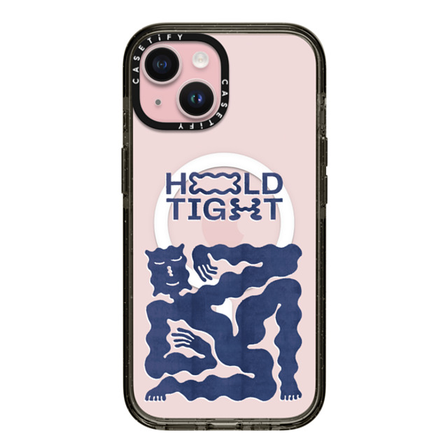 Alex Khabbazi x CASETiFY iPhone 15 Case Quote,Abstract Black Impact Case MagSafe Compatible HOLD TIGHT Mother's Day Alex Khabbazi x CASETiFY iPhone 15 Case Quote,Abstract Black Impact Case MagSafe Compatible HOLD TIGHT Mother's Day