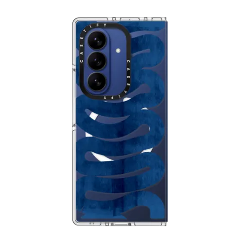 Galaxy Z Fold7 - WAVES IN BLUE
