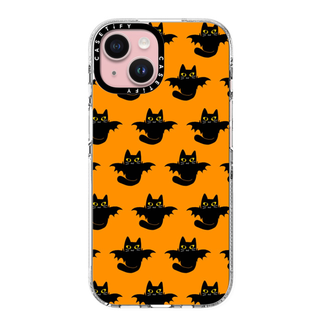 CASETiFY iPhone 15 ケース クリア クリア ケース MagSafe対応 2 (Kitty Bat) evelyn668 Back to School CASETiFY iPhone 15 ケース クリア クリア ケース MagSafe対応 2 (Kitty Bat) evelyn668 Back to School