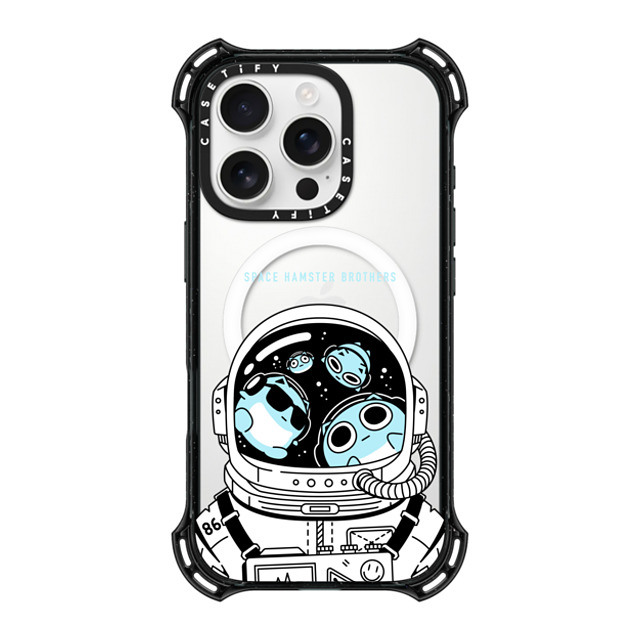 BLUE HAMHAM x CASETiFY iPhone 16 Pro Case Black バウンスケース SPACE BLUE HAMHAM x CASETiFY iPhone 16 Pro Case Black バウンスケース SPACE