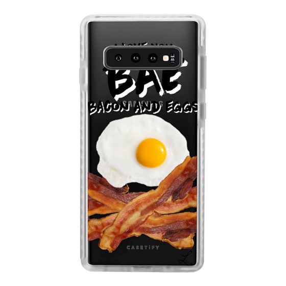 Egg and bacon Samsung S10 Case